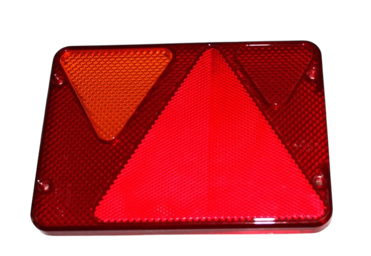 Rückleuchte inkl. Glas 6 Funktionen für Neptun PKW Anhänger komplett , links N7-202 SV